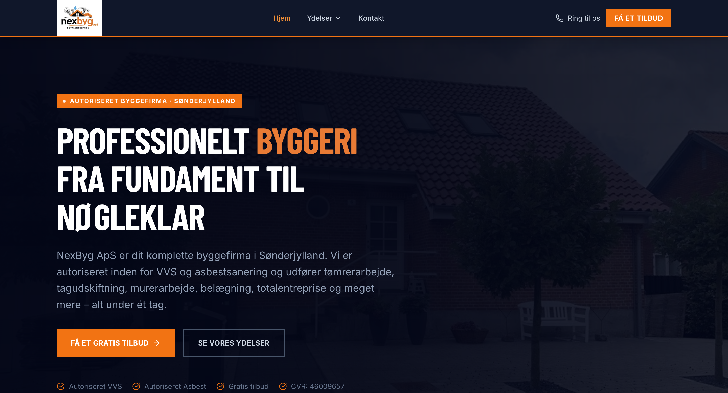 Example of a site we built